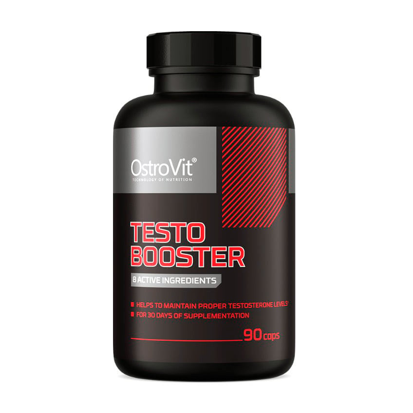 Бустер тестостерону OstroVit Testo Booster, 90 капсул
